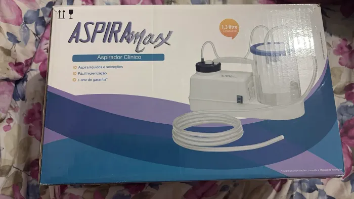 aspirador de secreção. 900 reais a vista