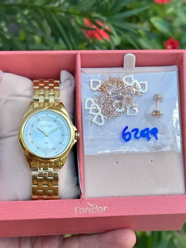 Relógio condor Dourado 28mm novo