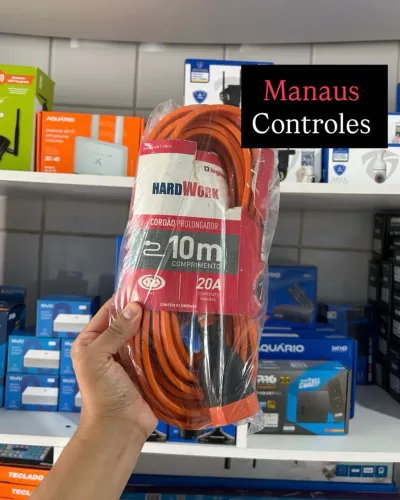 Cordão Prolongador de 20A 10m Metros de comprimento