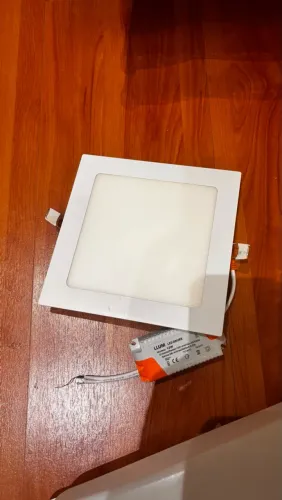 4 Painéis Plafon Led Quadrado Embutir 12w Com Driver Lum