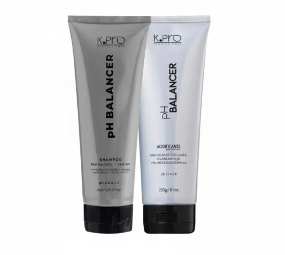 SHAMPOO E ACIDIFICANTE K-PRO