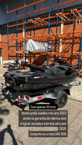 Jetski seadoo rxt-x 300 com apenas 15 hrs
