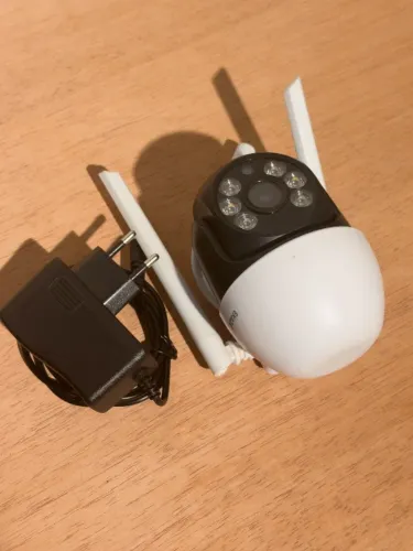 Câmera Domo Ekaza Wi-Fi 3MP Branca