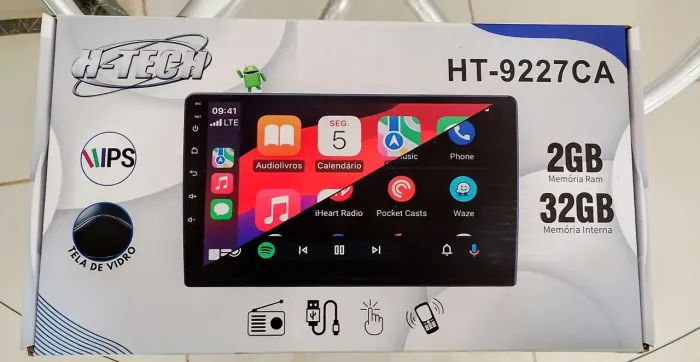 Vendo dvd 9 polegadas carplay Android 
