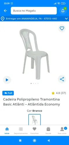 Vendo ou negócio cadeiras e mesa semi novas