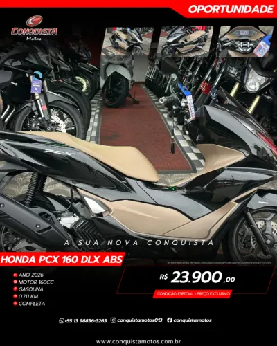 Honda PCX 160 DLX 2026 | Apenas 711Km