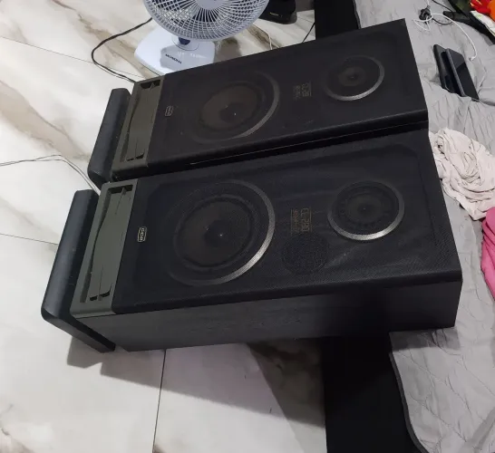 Caixas de som antigo RELIQUIA par grandes 