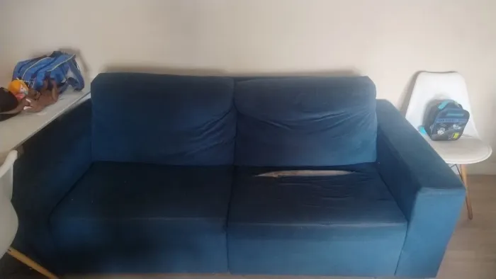 Sofá super confortável.