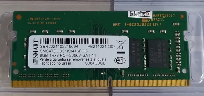 Memória Notebook DDR4 2666 8GB