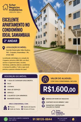 Apartamento em Ananindeua