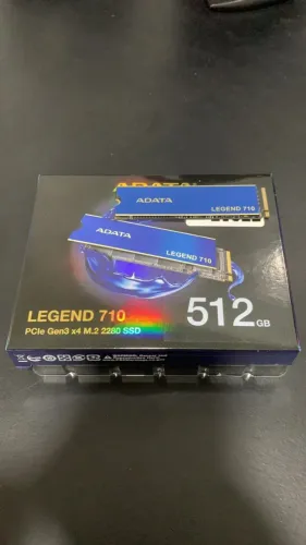 SSD NVME Adata Legend 710 512GB (Seminovo)