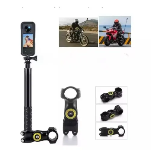 SUPORTE DE GUIDÃO + BASTÃO insta360 e Gopro
