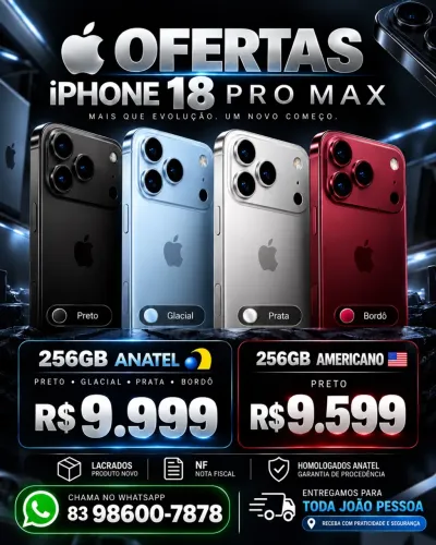 iPhone 18 pro Max lacrado 