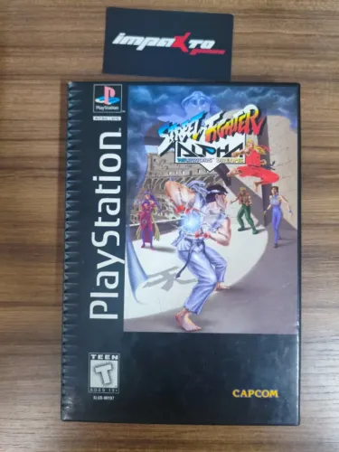 Street Fighter Alpha Warriors Dreams - PS1 Longbox