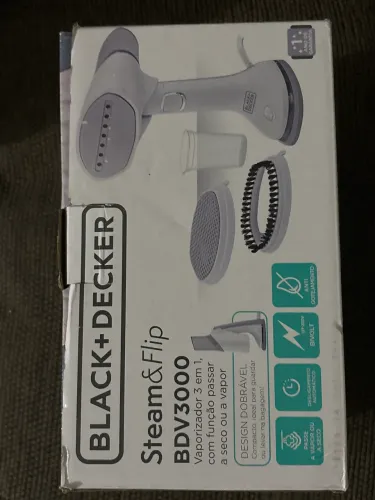 Ferro vaporizador black Decker