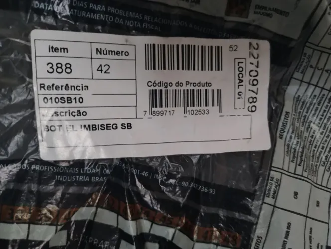 Botas de trabalho 