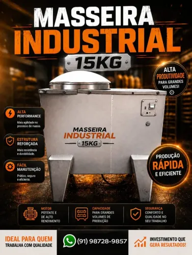 MASSEIRA INDUSTRIAL 15KG