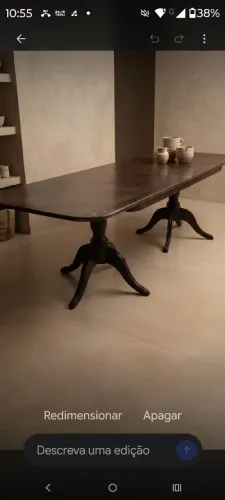 Jogo jantar mesa e 8 cadeiras