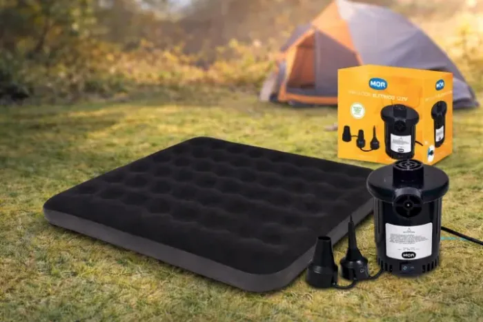 Colchão Inflável Casal Deluxe Comfort Preto Bel