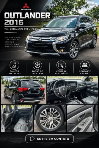 Mitsubishi Outlander 2.0 16V 160cv Aut. 2016