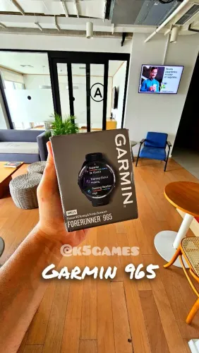 Garmin Forerunner 965 Preto - Lacrado - ATENÇÃO ABC SP
