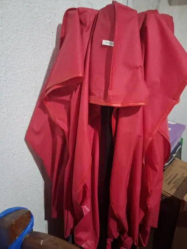 Tenda Sanfonada Vermelha 3x3 Completa