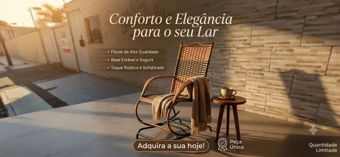 Cadeira de balanço.  04 molas promoção!!!