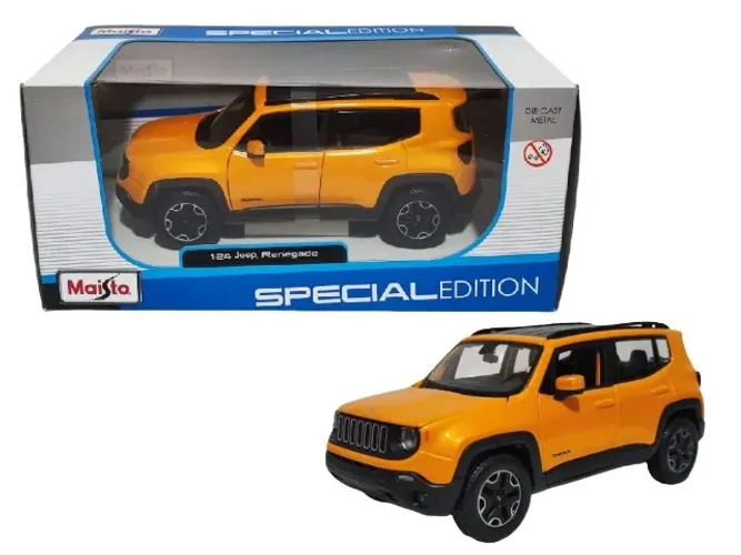 Miniatura Jeep Renegade - 1/24 - Special Edition - Maisto
