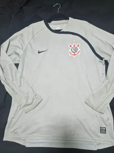Camisa Nike Corinthians 2008 goleiro manga longa tamanho GG