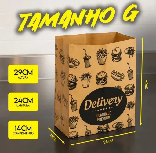 Kit de Sacos de Papel