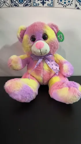 Pelúcia Urso Tie Dye 30cm