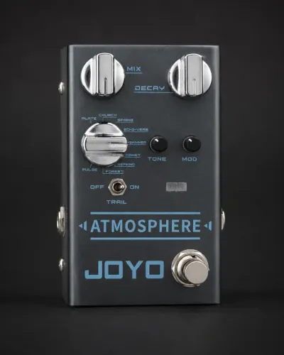 Joyo Atmosphere R-14 ? pedal de reverb digital com shimmer e 9 modos de reverb