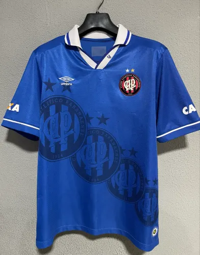 Camisa Oficial Club Athletico Paranaense 2014 Azul Homenagem aos 20 Anos do Tetra