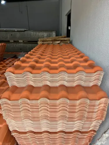 Aproveite a promoção telha plan pvc cerâmica a vista R$69,90