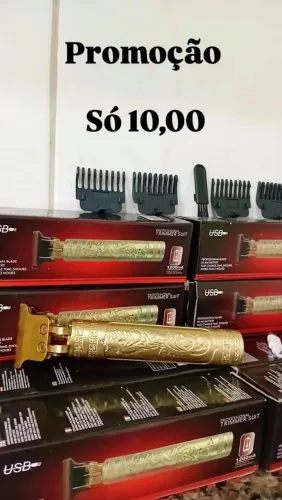 Máquina de cortar cabelo a bareria