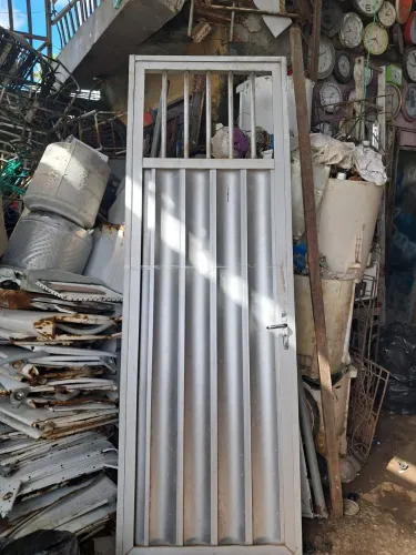 Portão alumínio 80 cm largura por 240cm