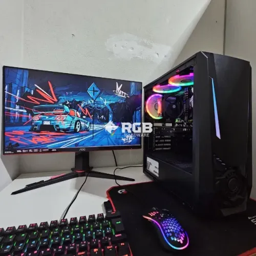 PC Gamer - Xeon E5 2620v3 + RX550 + DDR4 16GB + SSD 120GB + HD 500GB