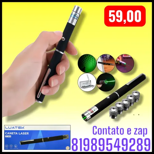 Caneta lazer para apresentação 