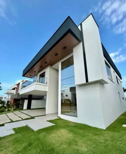 CASA DUPLEX DE ALTO PADRÃO | ALPHAVILLE ARAÇAGI/ FINO ACABAMENTOS / PISCINA