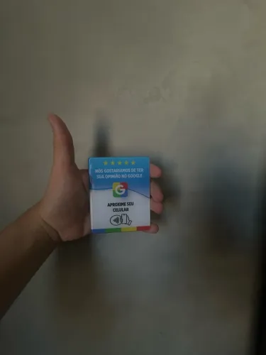 Plaquinha Google Avaliação NFC