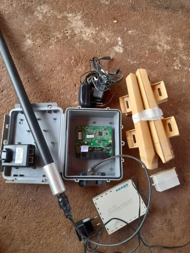 Kit Completo Rádio Outdoor com Antena Direcional + MikroTik RouterBOARD