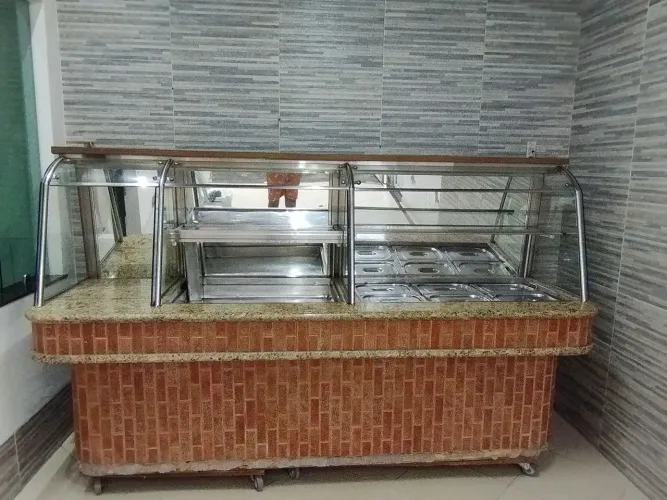 Balcão Self Service quente e frio. ZAP *40