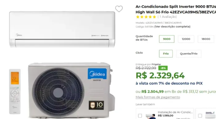 Ar Condicionado e Eletros