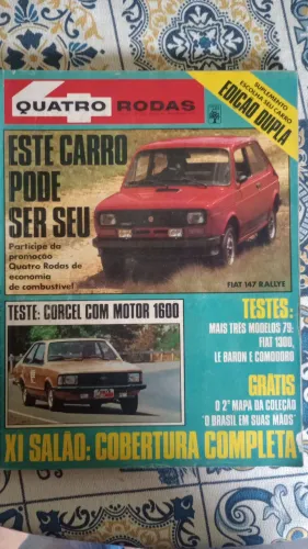 Revista Quatro Rodas Fiat 147