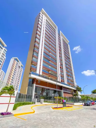 Apartamento com 2 suítes e varanda próximo ao Parque Del Sol