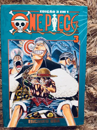 Mangá one Piece 3 em 1