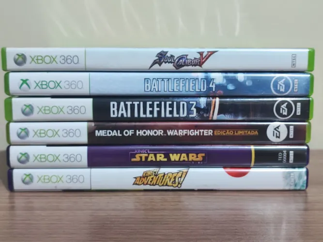 Lote de jogos Xbox 360