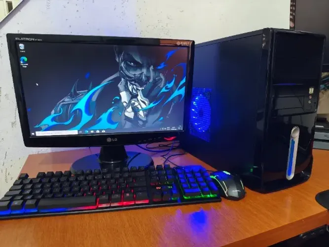 PC Gamer completo - i5 + 16gb + RX550 4gb + SSD