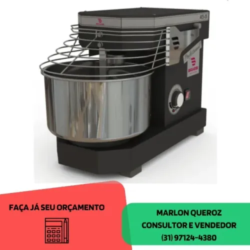 Amassadeira Espiral 5 KG Braesi Bivolt