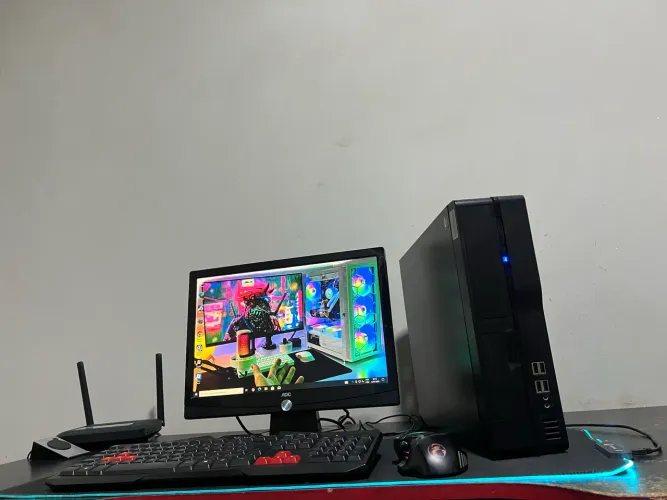Pc Gamer Completo / FX-6100 / 8GB / SSD 240GB / Radeon 5450